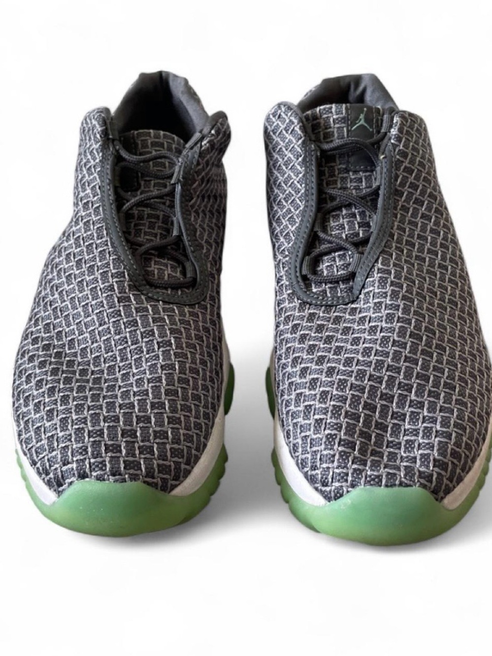 Air Jordan Future Low 718948-006 Wolf Grey Emerald Rise Men’s Size 10.5